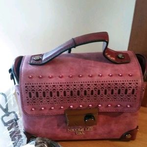 NICOLE LEE - SLOANE LASER CUT MINI HANDBAG VALUE $